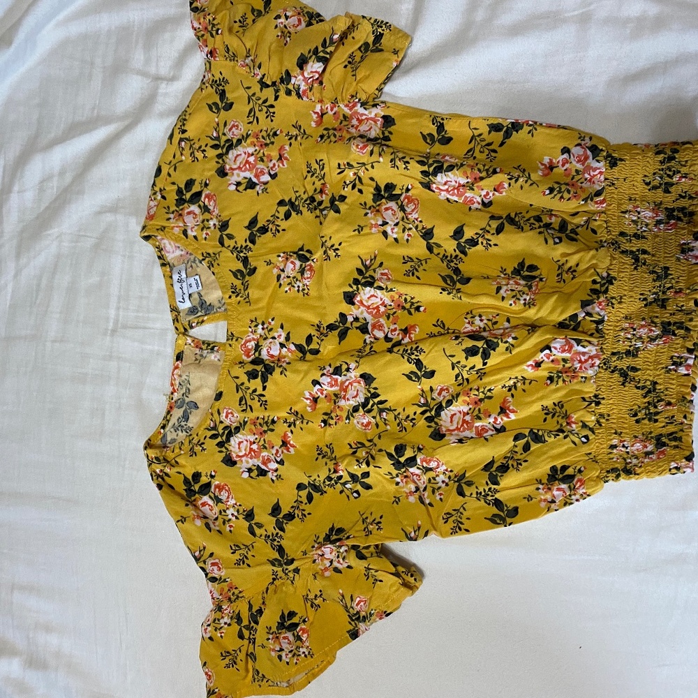 Love Fire Floral Top
